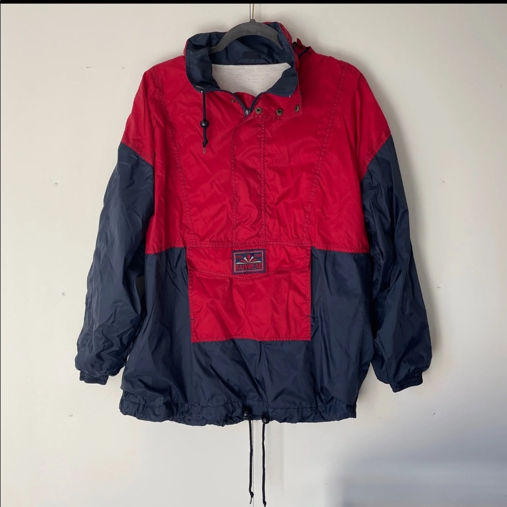 Vintage TCM Rain Jacket Coat Pullover Windbreaker